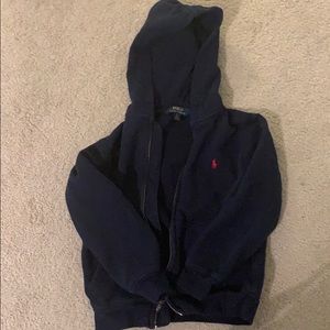Boys Size 6 Polo by Ralph Lauren Hooded Sweatshirt